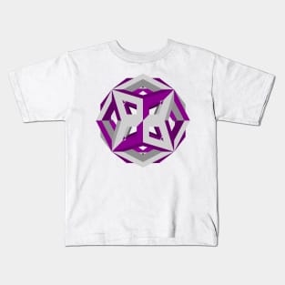 GMTRX lawal v2 superimposed dodecahedron Kids T-Shirt